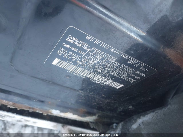 Subaru Forester 2.5i Limited 2014 JF2SJCHC9EG413752 Image 9