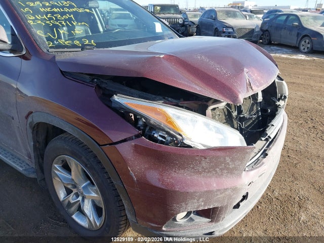Toyota Highlander Limited 2015 5TDDKRFH2FS145804 Image 12
