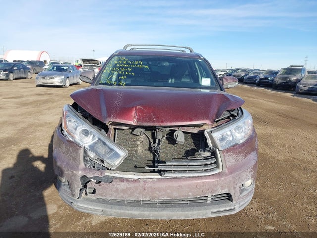 Toyota Highlander Limited 2015 5TDDKRFH2FS145804 Image 13