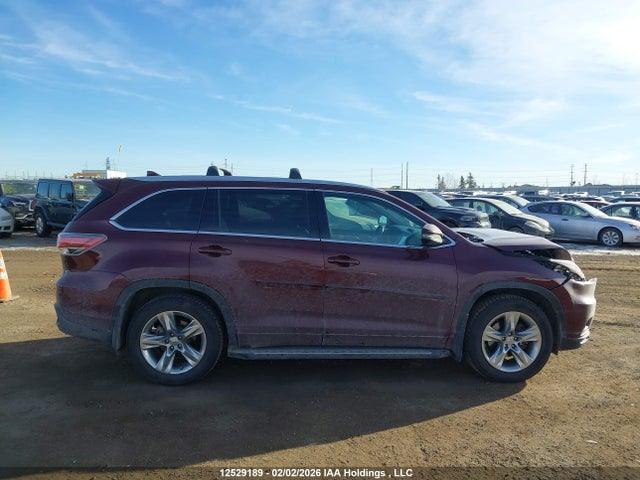 Toyota Highlander Limited 2015 5TDDKRFH2FS145804 Image 14