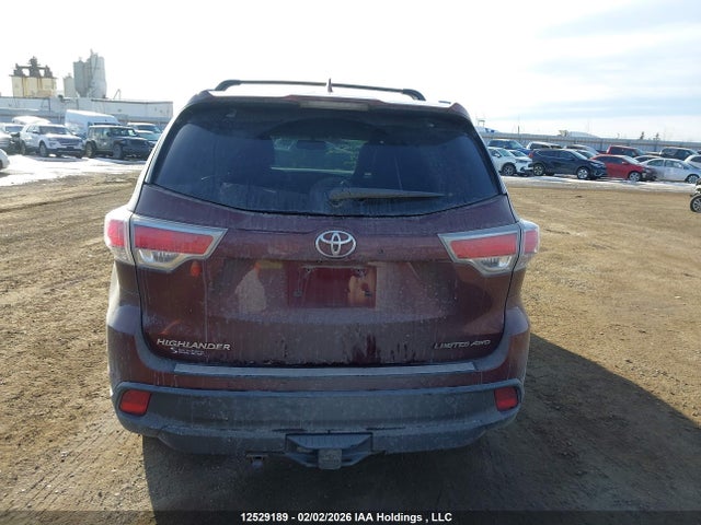 Toyota Highlander Limited 2015 5TDDKRFH2FS145804 Image 17