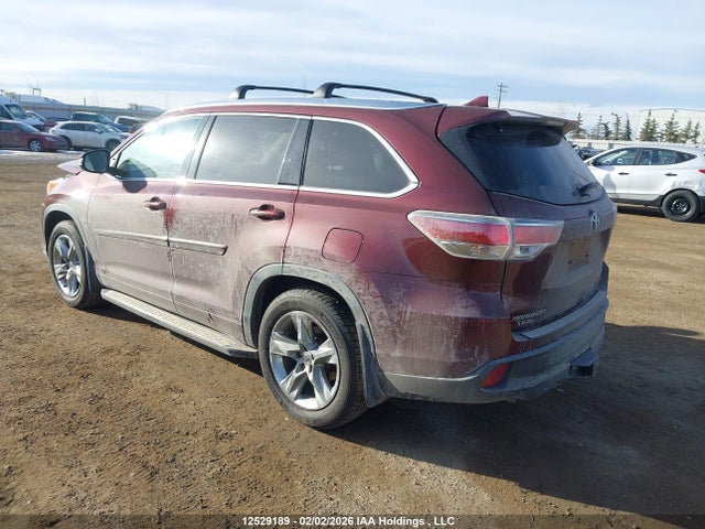 Toyota Highlander Limited 2015 5TDDKRFH2FS145804 Image 3