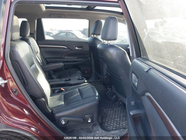 Toyota Highlander Limited 2015 5TDDKRFH2FS145804 Image 8