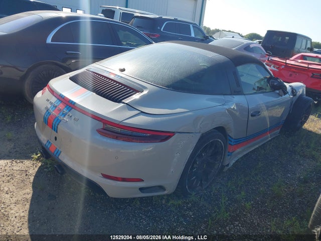 2019 Porsche 911 Targa 4 Gts/targa 4s მანქანა იყიდება აუქციონზე, vin: WP0BB2A95KS125224, აუქციონის ნომერი: 12529204