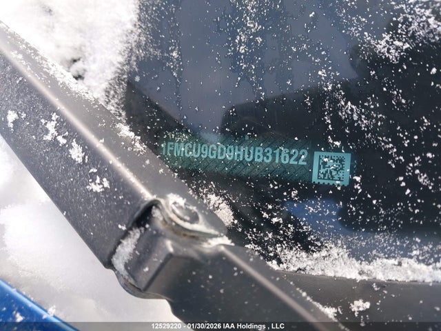 1FMCU9GD9HUB31622 Ford ESCAPE SE