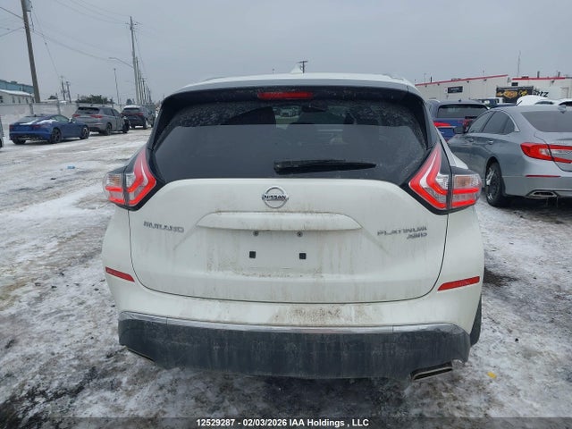 5N1AZ2MH9GN137484 Nissan Murano Platinum/sl/sv