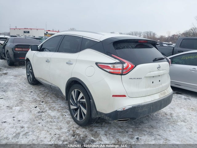 5N1AZ2MH9GN137484 Nissan Murano Platinum/sl/sv