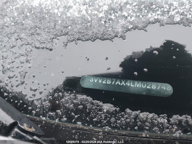 12529379 :رقم المزاد ، 3VV2B7AX4LM028748 vin ، 2020 Volkswagen Tiguan مزاد بيع