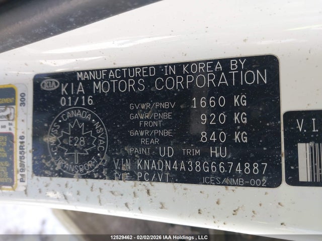 KIA Rio 2016 KNADN4A38G6674887 Image 19