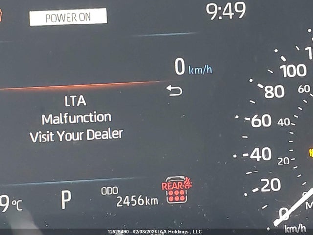 2025 Toyota Sienna Le 8-passenger მანქანა იყიდება აუქციონზე, vin: 5TDGSKFCXSS224933, აუქციონის ნომერი: 12529490