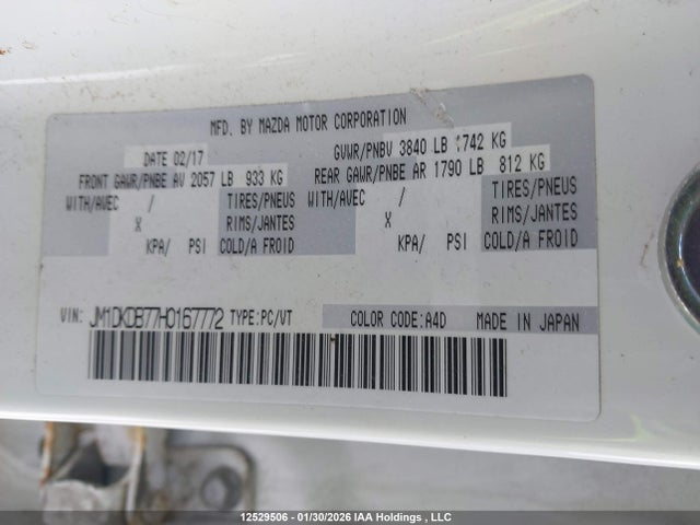 JM1DKDB77H0167772 Mazda Cx-3 Sport