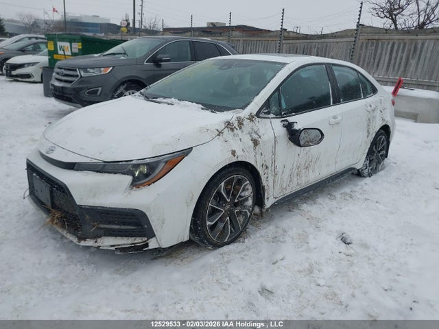 2022 Toyota Corolla Se მანქანა იყიდება აუქციონზე, vin: 5YFB4MBE9NP121605, აუქციონის ნომერი: 12529533