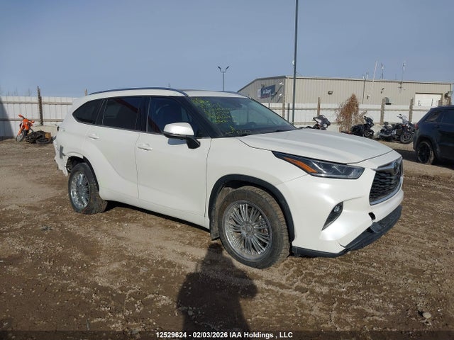 12529624 :رقم المزاد ، 5TDDZRBHXMS084247 vin ، 2021 Toyota Highlander Limited مزاد بيع