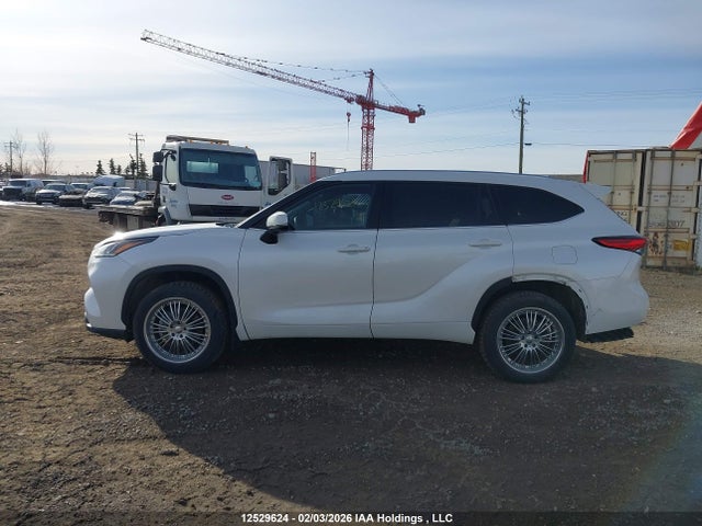 12529624 :رقم المزاد ، 5TDDZRBHXMS084247 vin ، 2021 Toyota Highlander Limited مزاد بيع