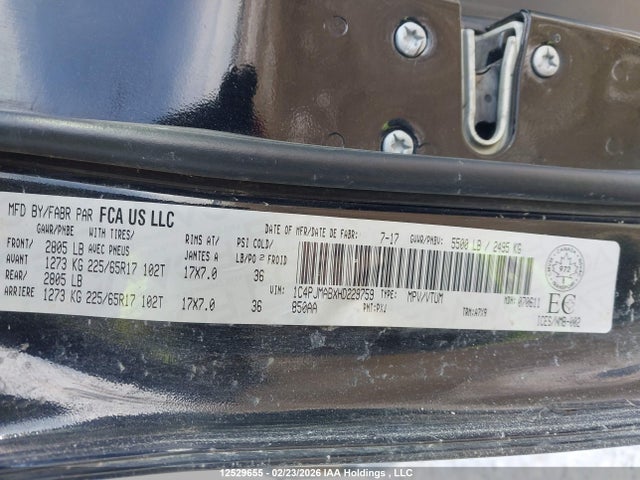 Продаж на аукціоні авто 2017 Jeep Cherokee Sport, vin: 1C4PJMABXHD229759, номер лоту: 12529655