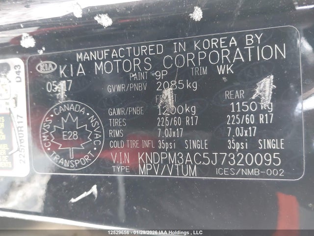 KIA gdi theta ii 2018 KNDPM3AC5J7320095 Image 15