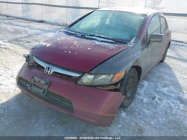2006 Honda Civic Lx მანქანა იყიდება აუქციონზე, vin: 1HGFA16466L810989, აუქციონის ნომერი: 12529689
