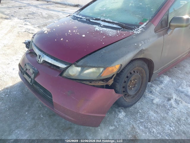 2006 Honda Civic Lx მანქანა იყიდება აუქციონზე, vin: 1HGFA16466L810989, აუქციონის ნომერი: 12529689