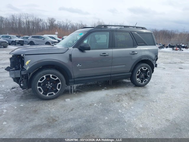 12529784 :رقم المزاد ، 3FMCR9C68PRE12485 vin ، 2023 Ford Bronco Sport Outer Banks مزاد بيع