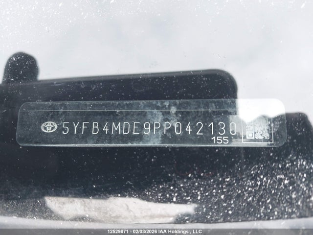 12529871 :رقم المزاد ، 5YFB4MDE9PP042130 vin ، 2023 Toyota Corolla مزاد بيع