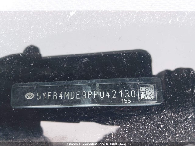 12529871 :رقم المزاد ، 5YFB4MDE9PP042130 vin ، 2023 Toyota Corolla مزاد بيع