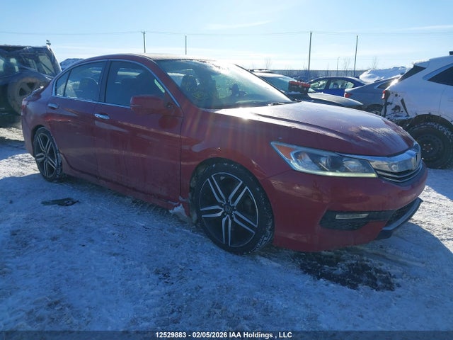 12529883 :رقم المزاد ، 1HGCR2F51HA801559 vin ، 2017 Honda Accord مزاد بيع