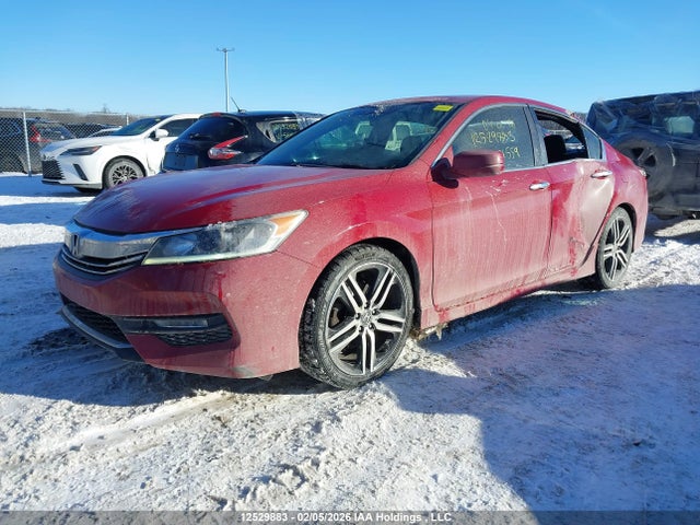 12529883 :رقم المزاد ، 1HGCR2F51HA801559 vin ، 2017 Honda Accord مزاد بيع