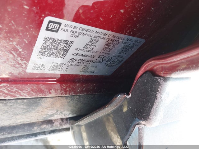 Продажа на аукционе авто 2025 Chevrolet Equinox Rs, vin: 3GN7DSRR4SS190307, номер лота: 12529966