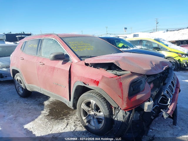 Продаж на аукціоні авто 2024 Jeep Compass North, vin: 3C4NJDBN8RT584568, номер лоту: 12529968