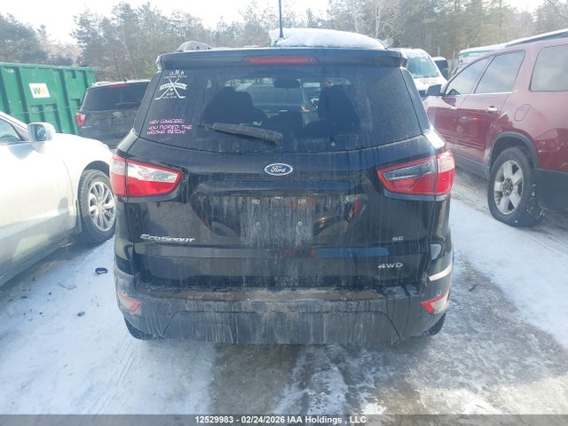 MAJ6S3GL9KC259647 Ford Ecosport Se