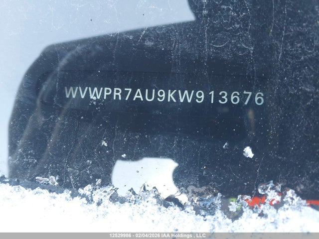 WVWPR7AU9KW913676 Volkswagen E-golf Sel Premium