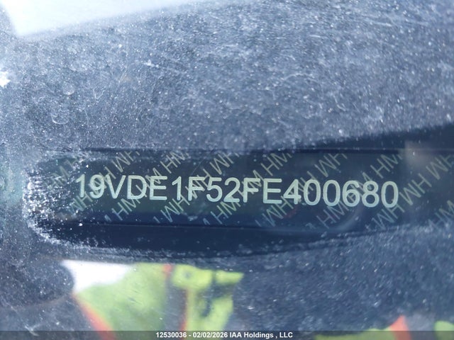 19VDE1F52FE400680 Acura Ilx Premium Package