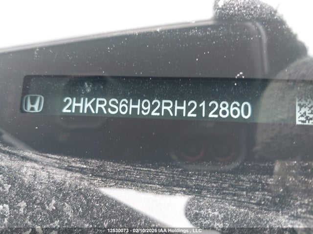 2HKRS6H92RH212860 Honda Cr-v Touring Hybrid