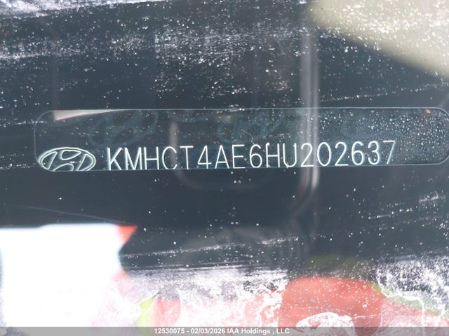 KMHCT4AE6HU202637 Hyundai Accent Le