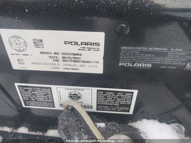 SN1TFB6R1SC631710 Polaris Indy 1000 Adventure 1000cc Indy 1000 Adventure 1000cc
