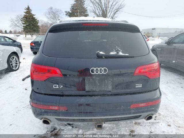 12530137 :رقم المزاد ، WA1WMCFE0FD015872 vin ، 2015 Audi Q7 Tdi/prestige مزاد بيع