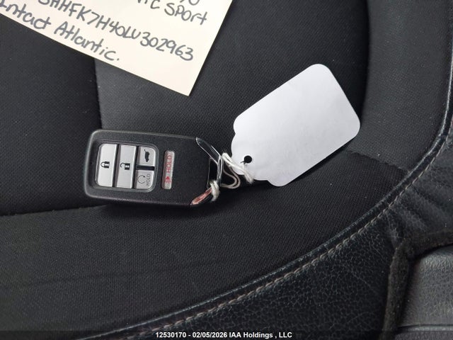 Aukcja sprzedaży 2020 Honda Civic Sport, vin: SHHFK7H40LU302963, numer aukcji: 12530170