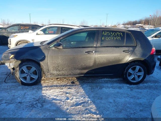 3VWW57AU3KM007799 Volkswagen GOLF S/SE