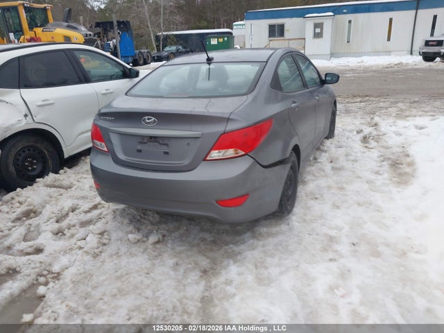 12530205 :رقم المزاد ، KMHCT4AE5GU991927 vin ، 2016 Hyundai Accent Gl مزاد بيع