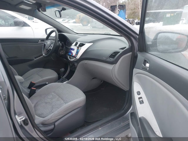 12530205 :رقم المزاد ، KMHCT4AE5GU991927 vin ، 2016 Hyundai Accent Gl مزاد بيع