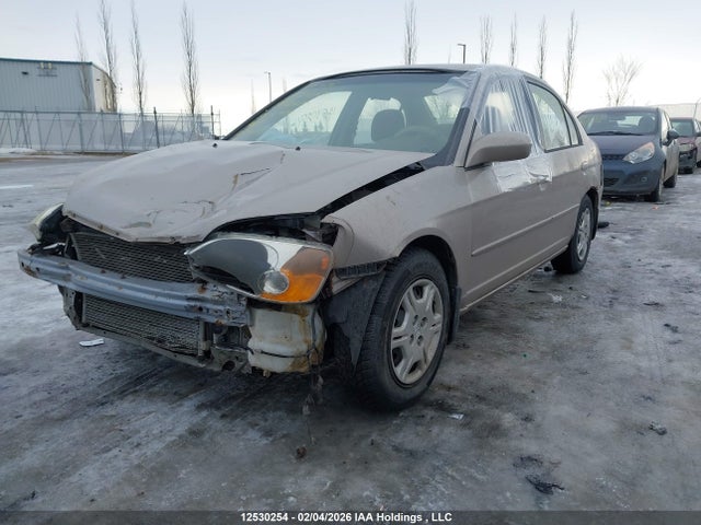 12530254 :رقم المزاد ، 2HGES16621H918400 vin ، 2001 Honda Civic Lx-g مزاد بيع