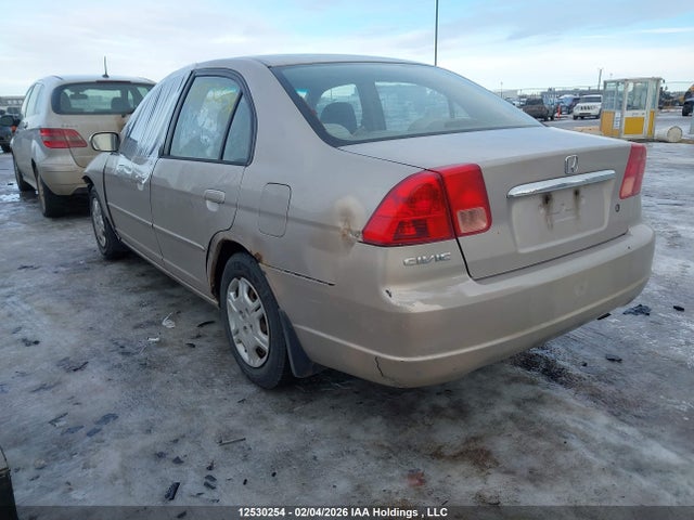 12530254 :رقم المزاد ، 2HGES16621H918400 vin ، 2001 Honda Civic Lx-g مزاد بيع