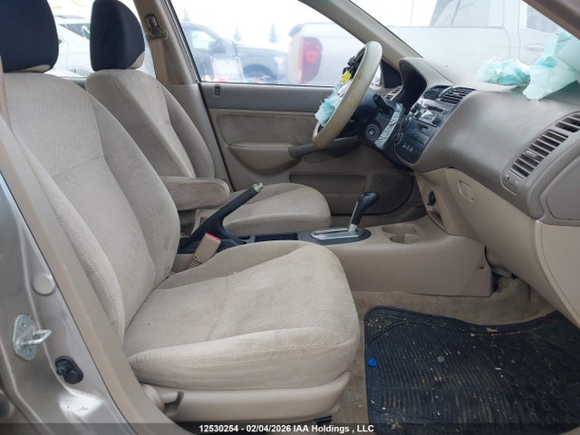 12530254 :رقم المزاد ، 2HGES16621H918400 vin ، 2001 Honda Civic Lx-g مزاد بيع