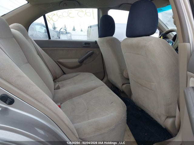 12530254 :رقم المزاد ، 2HGES16621H918400 vin ، 2001 Honda Civic Lx-g مزاد بيع