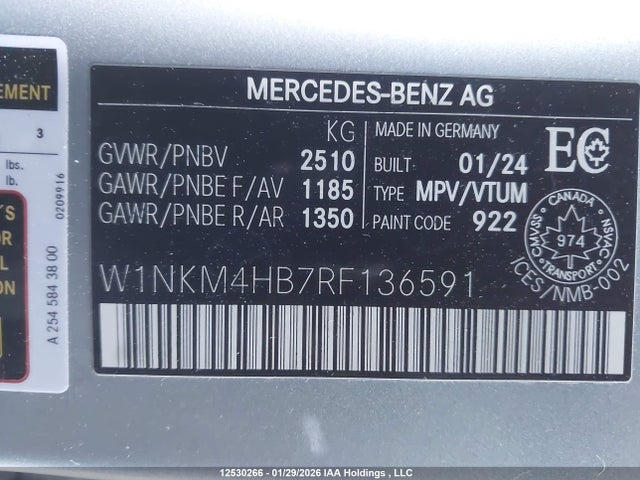 W1NKM4HB7RF136591 Mercedes-Benz Glc 300 4matic