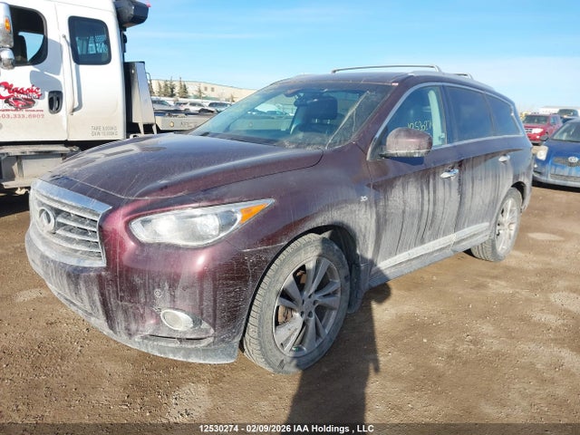 12530274 :رقم المزاد ، 5N1AL0MM9FC545366 vin ، 2015 Infiniti Qx60 مزاد بيع