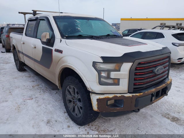 2016 Ford F150 Supercrew მანქანა იყიდება აუქციონზე, vin: 1FTFW1EFXGFC51417, აუქციონის ნომერი: 12530303