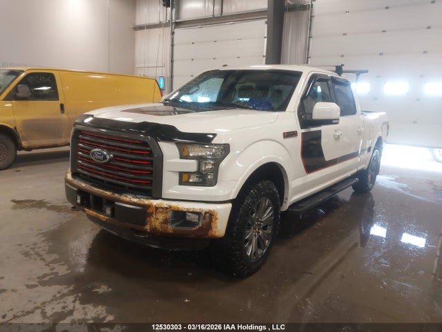 2016 Ford F150 Supercrew მანქანა იყიდება აუქციონზე, vin: 1FTFW1EFXGFC51417, აუქციონის ნომერი: 12530303