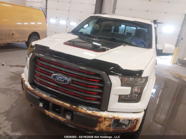 2016 Ford F150 Supercrew მანქანა იყიდება აუქციონზე, vin: 1FTFW1EFXGFC51417, აუქციონის ნომერი: 12530303