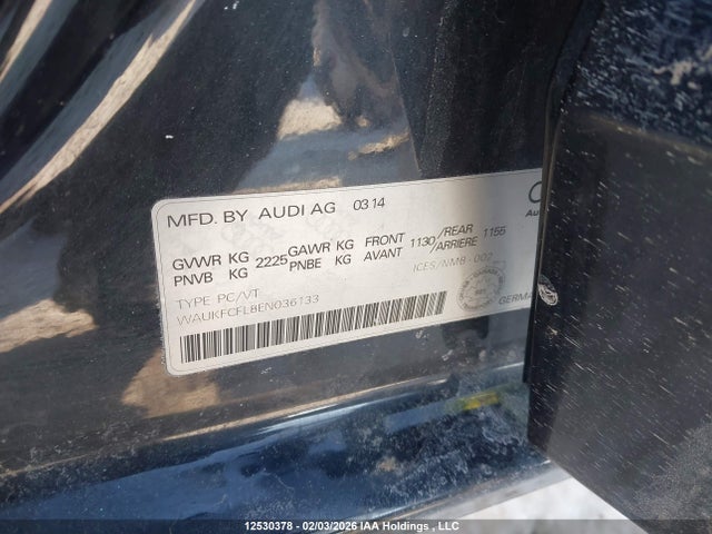 WAUKFCFL8EN036133 Audi A4 Prestige